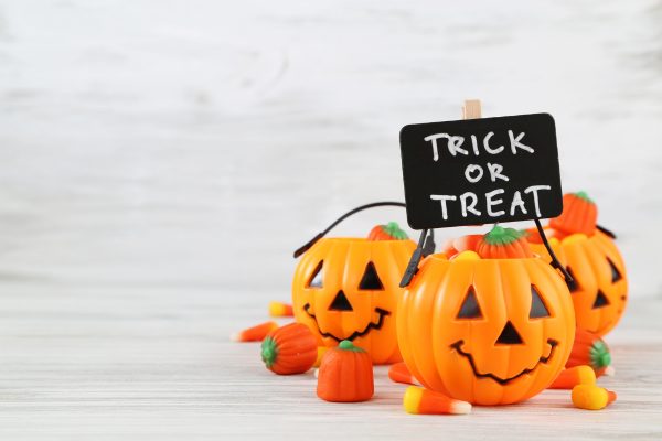 かぼちゃ、かぼちゃの置物、ハロウィン、ハロウィーン、秋イメージ、trick or treat