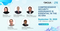 ZTEとオムディアが5G 世界におけるセキュリティーの透明性と保証に関するホワイトペーパーを公開
