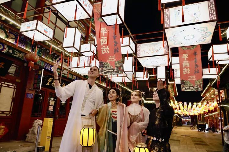 天津の楊柳青古鎮、伝統的な中国の祭日に魅力を添える | Publicity