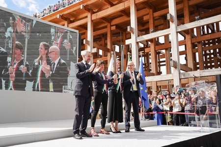 2025年大阪・関西万博：万博閉幕のイタリアパビリオン、来年のミラノ・コルティナ冬季五輪を見据える