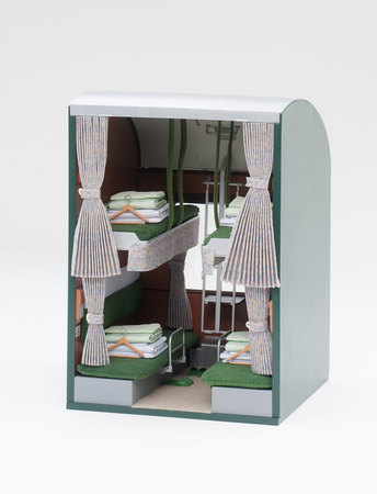 1/12スケールで再現！ ｢内装模型 トワイライトエクスプレスB寝台