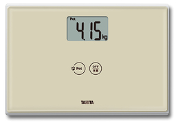 ペットの体重を５０ｇ単位ではかれる高精度体重計「ＣＡ－１００」 ４月１５日に発売