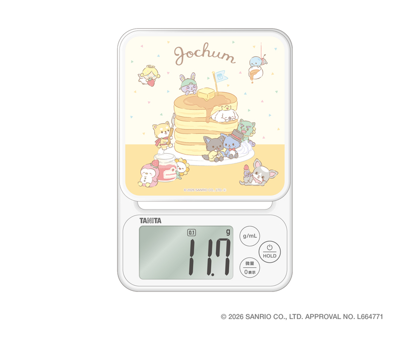 「JOCHUM」とのコラボレーション第3弾としてデジタルクッキングスケールを発売