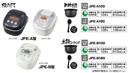 蘭  炊飯器  JPE-A100  タイガー 楽天市場】【タイガー魔法瓶 楽天市場店】 ご泡火炊き 圧力IH 遠赤9層