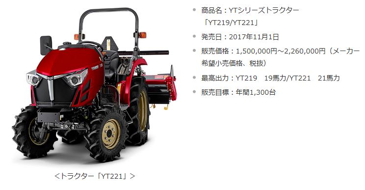 国内排ガス４次規制に対応したトラクター ｙｔ4 5シリーズ ４機種を新発売 ヤンマーのプレスリリース 共同通信prワイヤー