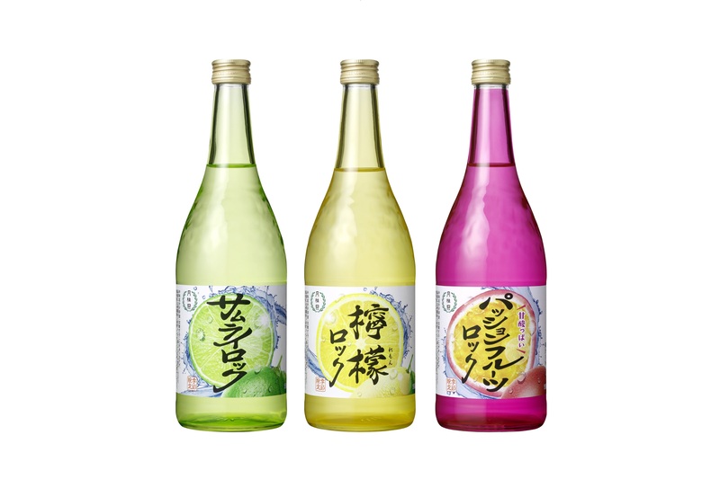 月桂冠「サムライロック」「檸檬ロック」「パッションフルーツロック