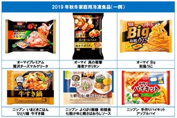 2019年秋冬家庭用冷凍食品新発売