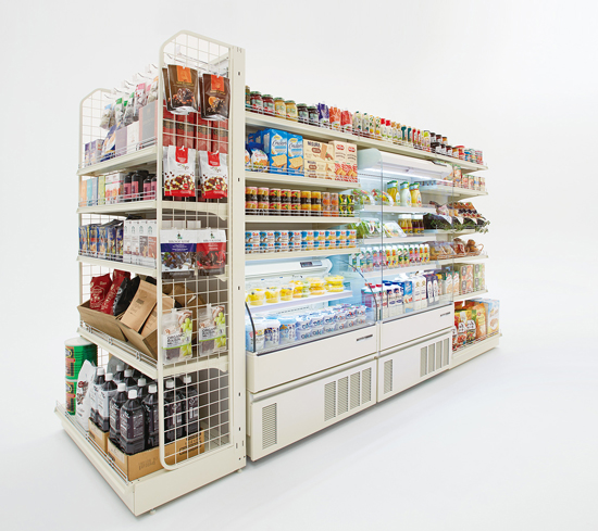 クロスMDに最適な冷凍機内蔵型ショーケース 「GONDOLA-IN CASE