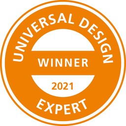 UNIVERSAL DESIGN EXPERT 2021 ロゴ