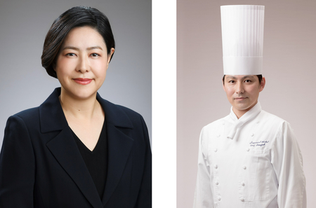 帝国ホテル 京都 総支配人　坂田 玲子　帝国ホテル 京都 料理長　今城 浩二　2025年4月1日付で就任