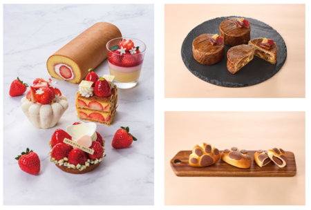 ホテルショップ「ガルガンチュワ」 苺を使用したスイーツでショーケースを彩る「苺DAYS」を開催