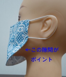 コロナ禍で瀕死の伝統産業に活路を！「らくな手ぬぐいマスク」を新発売！