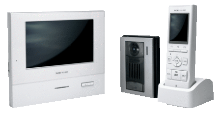 タッチパネル式のテレビドアホン「ROCOタッチ7（ロコタッチセブン
