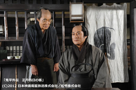 松平健主演「鬼平外伝 正月四日の客」2012年11月 BSスカパー！にて先行
