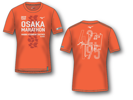 第9回大阪マラソン 参加記念Tシャツのデザインが決定 | 大阪マラソン