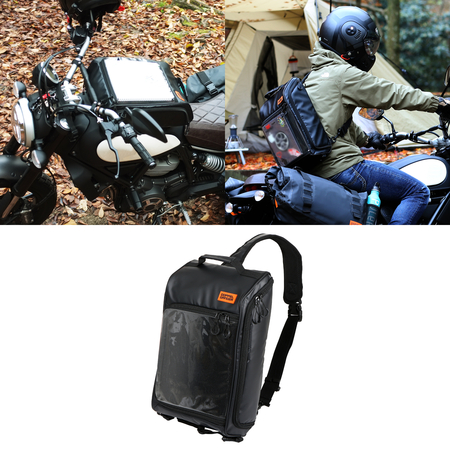 自転車由来のスマートな見た目と使い勝手 降車時も扱いやすいバイク用スリングバッグ兼タンクバッグ発売 ビーズ株式会社のプレスリリース 共同通信prワイヤー