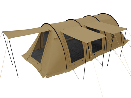 【展示予定製品-1】カマボコテントのタンカラー。