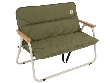 【展示予定製品-6】グッドラックソファのカーキカラー。