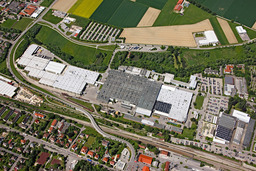 ドイツ南部にある、ボッシュブランド食洗機の製造工場