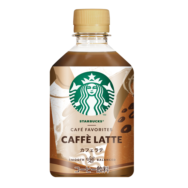 スターバックス CAFÉ FAVORITES カフェラテ」 「スターバックス CAFÉ