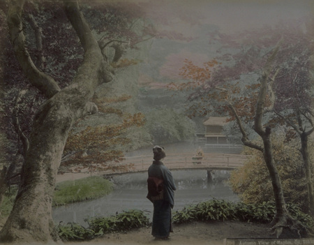 「王子 滝野川の紅葉」明治20年代(1887－1896)