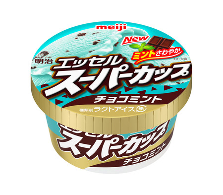 「明治エッセル スーパーカップ チョコミント」