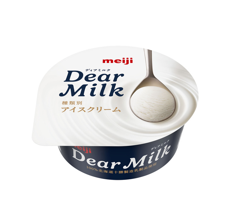 「原材料、乳製品のみ」で作られた国内初のアイスクリーム「明治 Dear Milk 」販売エリア拡大