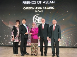 オムロン、日本企業初、「ASEANビジネスアワード2018」で、「フレンド オブ ASEAN」を受賞