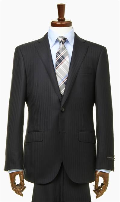 洋服の青山 イタリア高級ブランド「HILTON」のハンドメイド仕様スーツ