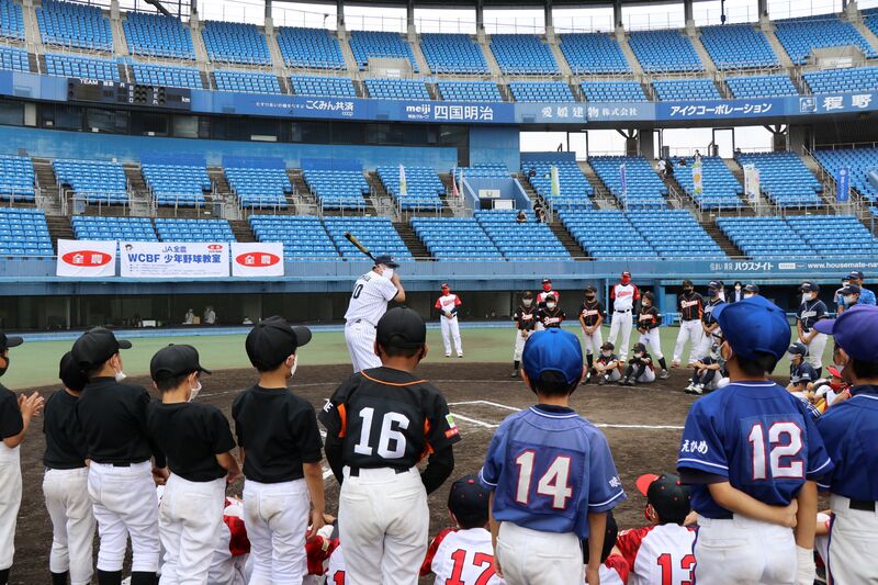 愛媛県松山市で今年度初の Ja全農ｗｃｂｆ少年野球教室 元横浜の駒田徳広氏ら有名選手が熱血指導 Ja全農のプレスリリース 共同通信prワイヤー
