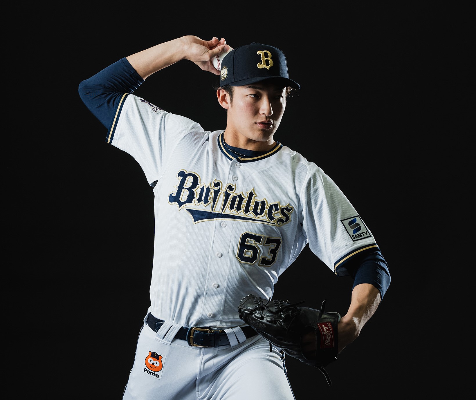 オリックスバファローズ 山崎福也 ユニフォーム Mサイズ 未使用 - 野球