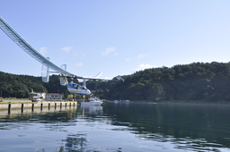 夢考房人力飛行機プロジェクトが穴水湾での飛行に挑戦
