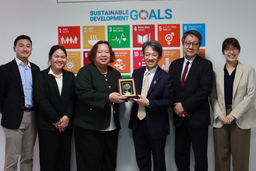 国連主導のSDGsネットワーク・SDSN Thailandが金沢工業大学を視察