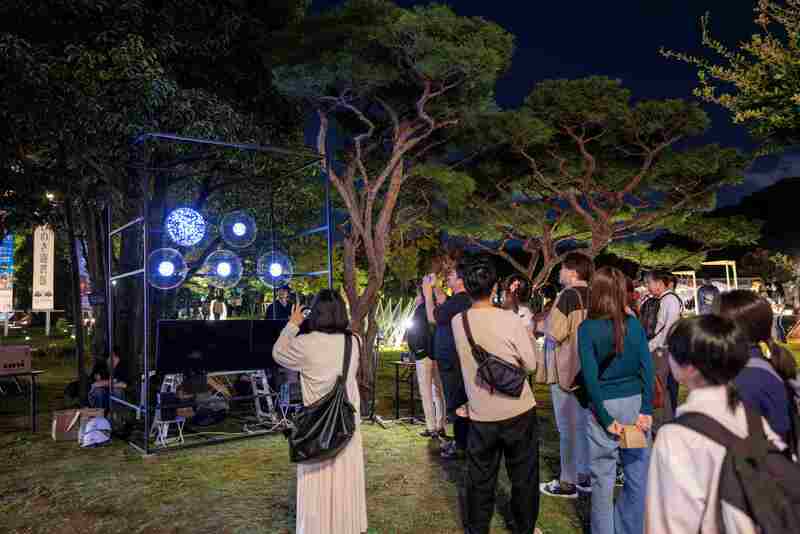 金沢市との新規連携事業 「金澤月見光路・湯涌編～ぼんぼり祭りを彩る