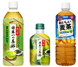 これからの季節にぴったりなお茶をお届け「葉の茶 日本一の茶師監修」「おいしい麦茶」新発売