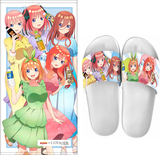 五等分の花嫁　DyDo　ダイドー　サンダル　タオル 五等分の花嫁 DyDo ダイドー サンダル タオル