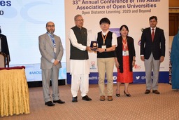 放送大学 安池教授　アジア公開大学連合 年次大会において受賞
