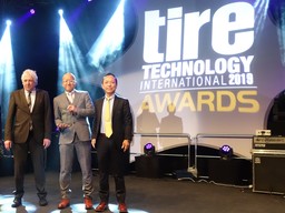 タイヤセンシング技術「SENSING CORE」が「Tire Technology of the Year」を受賞