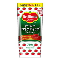 「デルモンテ トマトケチャップ For Daily」760g新発売！