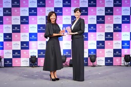 第8回「Women of Excellence Awards」Presented by Grand Seiko ⼥優・内⽥有紀さん、弁護⼠・菊間千乃さん