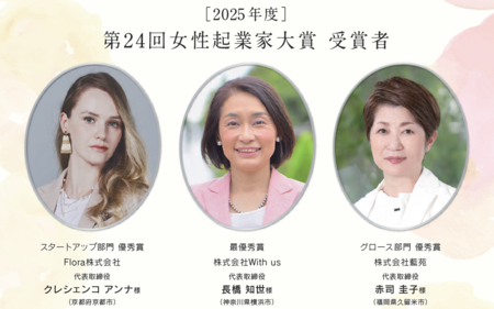 第25回『女性起業家大賞』の募集を開始