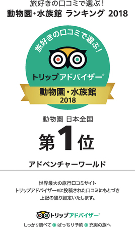 トリップアドバイザー 日本の動物園ランキング で1位に選んでいただきました アドベンチャーワールドのプレスリリース 共同通信prワイヤー