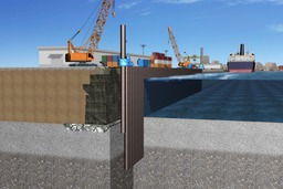 セネガル共和国ダカール港の岸壁改修工事で「ジャイロプレス工法®」がODA案件として採用