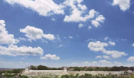 明石城全景