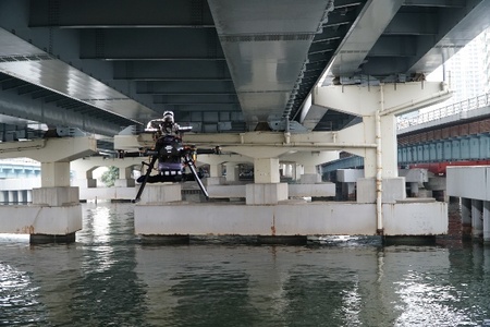 首都高技術とドコモ 大小2種類のドローンでくまなく橋梁点検する手法を確立 プレスリリース 沖縄タイムス プラス