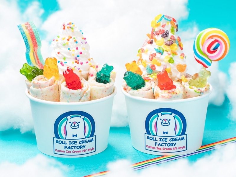 レインボーカラーがロールアイスに 話題の Roll Ice Cream Factory から限定メニュー提供開始 ロールアイスクリームファクトリーのプレスリリース 共同通信prワイヤー