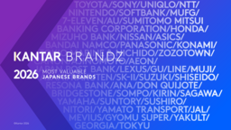 カンターブランドZ 日本ブランドランキング発表