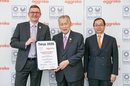 Aggreko　東京2020オリンピック・パラリンピック競技大会のオフィシャルサポーター契約と供給契約を締結