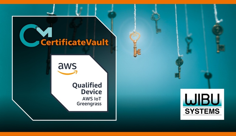 Wibu-SystemsのCodeMeter Certificate Vaultが、 AWS IoT Greengrass 2.12.0認証を獲得 |  WIBU-SYSTEMSのプレスリリース | 共同通信PRワイヤー