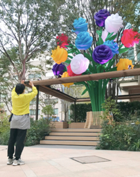 ファッションデザイナー山縣良和によるインスタレーション作品「Big Bouquet Tree」　展示は残り3日間! 
